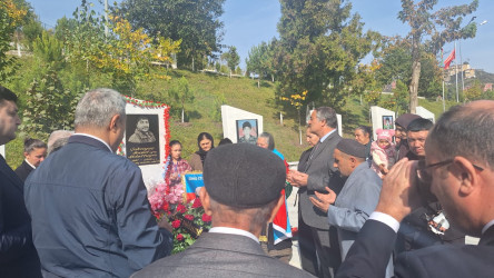 Vətən Müharibəsi şəhidi Abdullayev Şəhriyar Kamil oğlunun ailəsi və məzarı ziyarət edilib