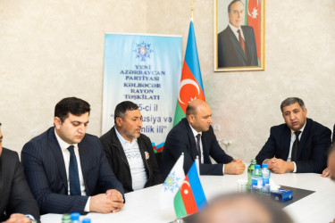 Yeni Azərbaycan Partiyasının yaranmasının 33-cü ildönümü Kəlbəcər rayonunda qeyd olunub.