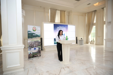 “Şəhərsalma və Memarlıq İli” çərçivəsində, İşğaldan azad olunmuş Kəlbəcər rayonunda innovativ yanaşmaların tətbiqi ilə genişmiqyaslı bərpa-quruculuq işləri, milli-mənəvi  kimliyimizin qorunması və tanıdılması mövzusunda tədbir keçirilib.