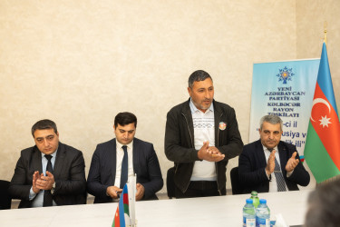 Yeni Azərbaycan Partiyasının yaranmasının 33-cü ildönümü Kəlbəcər rayonunda qeyd olunub.