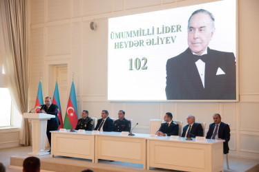 “Konstitusiya və Suverenlik ili”çərçivəsində “Şanlı Zəfərin qazanılmasında Heydər Əliyev siyasətinin rolu”  mövzusunda  Elmi-Praktiki Konfrans keçirilib.