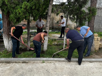 Kəlbəcər Rayon İcra Hakimiyyətinin  təşkilatçılığı ilə “Şəhərsalma və Memarlıq  ili”  çərçivəsində növbəti iməclik  aksiyası  həyata keçirilib