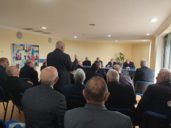 Milli mənəvi dəyərlərin qorunub saxlanılması prosesində ağsaqqalların rolu mövzusunda tədbir keçirilib.