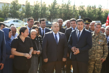 Vətən müharibəsi şəhidləri Məhərrəmli Fuad Füzuli oğlunun və Məmmədov Cavad Səfiyar oğlunun ildönümü ilə əlaqədar Şəhidlərimizin  məzarları ziyarət edilib,