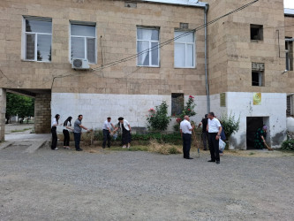 Kəlbəcər Rayon İcra Hakimiyyətinin  təşkilatçılığı ilə “Şəhərsalma və Memarlıq  ili”  çərçivəsində növbəti iməclik  aksiyası  həyata keçirilib