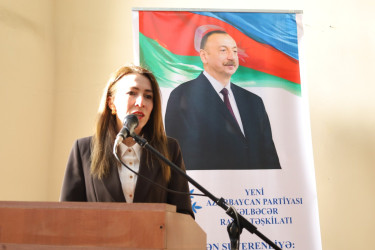 Yeni Azərbaycan Partiyası Kəlbəcər rayon təşkilatı tərəfindən 24 dekabr 2025-ci il tarixində “Zəfərdən suverenliyə: Prezident İlham Əliyevin quruculuq strategiyası” mövzusunda tədbir keçirilib.