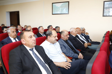 “Şəhərsalma və memarlıq ili”çərçivəsində  “15 İyun- Milli Qurtuluşdan başlayan inkişaf və yüksəliş yolu” mövzusunda tədbir keçirilib.