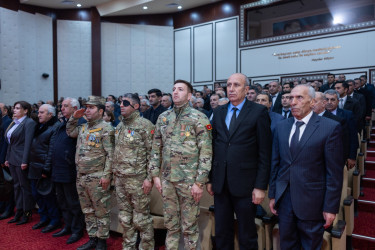 Kəlbəcər Rayon İcra Hakimiyyəti başçısının 2025-ci ilin sosial-iqtisadi inkişafın yekunları və qarşıda duran vəzifələrə həsr olunmuş hesabat yığıncağı keçirilib.