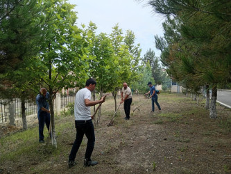 Kəlbəcər Rayon İcra Hakimiyyətinin  təşkilatçılığı ilə “Şəhərsalma və Memarlıq  ili”  çərçivəsində növbəti iməclik  aksiyası  həyata keçirilib
