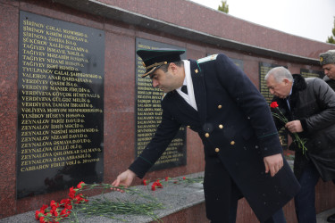 Qanlı Yanvar faciəsinin 36-cı ildönümü Kəlbəcər rayonunda qeyd edilib.