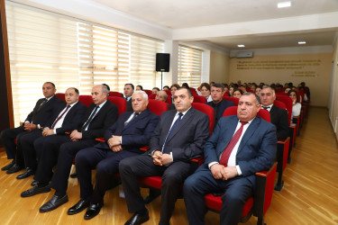 İctimai xadim, görkəmli oftalmoloq alim, akademik, Zərifə xanım Əliyevanın anım gününə həsr olunmuş tədbir keçirilib.