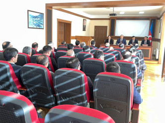 “Şəhərsalma və Memarlıq  İli”ilə bağlı təsdiq edilmiş Tədbirlər Planın Kəlbəcər rayonunda icrasını təmin etmək məqsədi ilə rayonda fəaliyyət göstərən idarə və müəssisə rəhbərləri ilə görüş keçirilmişdir.