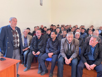 Kəlbəcər rayon İcra Hakimiyyətinin başçısı Azər Qocayev Goranboy şəhəri, Məcburi köçkün qəsəbəsi, Xocalı rayon Uşaq İncəsənət Məktəbində yaşayan vətəndaşlar üçün  qəbul keçirib.