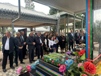 Şəhid Muxtarov Taleh Həşim oğlunun ailəsi və məzarı ziyarət edilib.