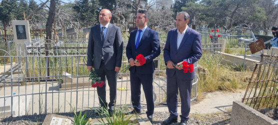 Kəlbəcər rayon İcra Hakimiyyəti başçısının birinci müavini Eldəniz Mehtiyev  şəhid övladının il mərasimində iştirak edib.
