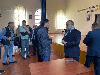 Kəlbəcər rayon İcra Hakimiyyətinin başçısı Azər Qocayev Goranboy şəhəri, Məcburi köçkün qəsəbəsi, Xocalı rayon Uşaq İncəsənət Məktəbində yaşayan vətəndaşlar üçün  qəbul keçirib.