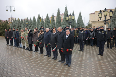 Qanlı Yanvar faciəsinin 36-cı ildönümü Kəlbəcər rayonunda qeyd edilib.