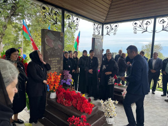 Vətən Müharibəsi şəhidi Abdullayev Həsən Aydın oğlunun ailəsi və məzarı ziyarət edilib.