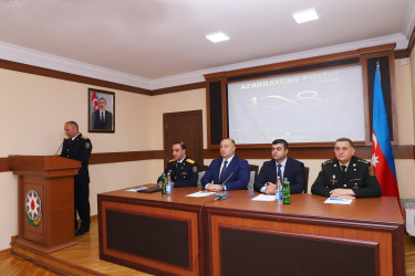 Kəlbəcər rayonunda Azərbaycan Polisinin yaradılmasının 108-ci ildönümü qeyd edilib.