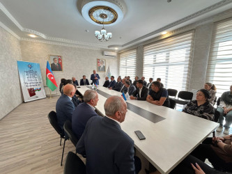 YAP Kəlbəcər rayon təşkilatı 26 sentyabr 2025–ci il tarixində 27 Sentyabr – Anım Günü ilə əlaqədar  “Müasir tariximizin ən yeni səhifəsi - 27 Sentyabr” adlı tədbir keçirilib.