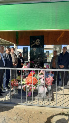 Şəhid  Həsənli Zərimxan Rafiq oğlunun məzarı ziyarət edilib.