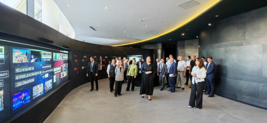 27 Sentyabr – Anım Günü ilə əlaqədar Gəncə Memorial Kompleksi ziyarət edilib