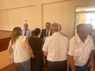 Kəlbəcər rayon İcra Hakimiyyətinin başçısı Azər Qocayev Mingəçevir şəhərində yaşayan vətəndaşlar üçün səyyar-görüş qəbulunu keçirib.