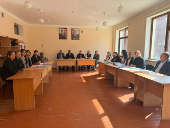 Məktəblərdə sağlam və rasional qidalanma mövzusunda tədbir keçirilmişdir