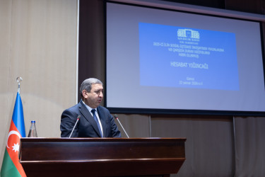 Kəlbəcər Rayon İcra Hakimiyyəti başçısının 2025-ci ilin sosial-iqtisadi inkişafın yekunları və qarşıda duran vəzifələrə həsr olunmuş hesabat yığıncağı keçirilib.