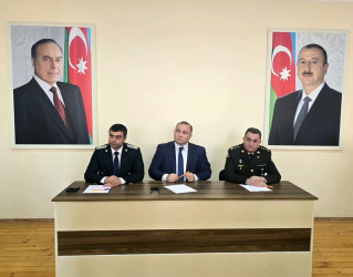 Kəlbəcər rayon İcra Hakimiyyətinin başçısı Azər Qocayev, Kəlbəcər rayon Prokuroru İlkin İsmayılov , Səfərbərlik və Hərbi Xidmətə Çağırış üzrə Dövlət Xidmətinin Kəlbəcər rayon şöbəsinin rəis polkovnik Zöhrab Camalovla birlikdə Beyləqan rayonu, 146 ailəlik Xocavənd qəsəbəsi, Xocavənd rayon Qaradağlı kənd tam orta məktəbinin inzibati binasında  həmin ərazidə yaşayan vətəndaşlar üçün səyyar-görüş qəbulunu keçirib.