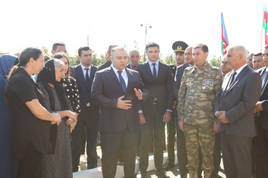 Vətən müharibəsi şəhidləri Məhərrəmli Fuad Füzuli oğlunun və Məmmədov Cavad Səfiyar oğlunun ildönümü ilə əlaqədar Şəhidlərimizin  məzarları ziyarət edilib,