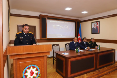 Kəlbəcər rayonunda Azərbaycan Polisinin yaradılmasının 108-ci ildönümü qeyd edilib.