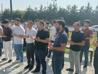 Şəhid Əliyev Arif Ağalar oğlunun məzarı ziyarət edilib.