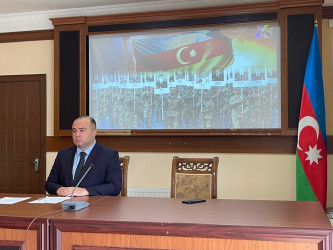 27 sentyabr-Anım Günü ilə bağlı “27 sentyabr-Zəfərə gedən yolun başlanğıcıdır” mövzusunda konfrans keçirilib.