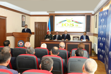 1 oktyabr - Azərbaycan Respublikası Prokurorluğunun yaradılmasının 108-ci il dönümü Kəlbəcər rayon İcra Hakimiyyətində qeyd olunub
