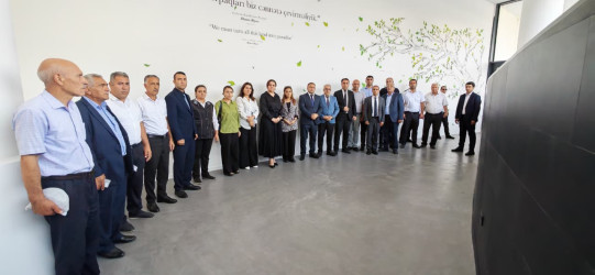 27 Sentyabr – Anım Günü ilə əlaqədar Gəncə Memorial Kompleksi ziyarət edilib