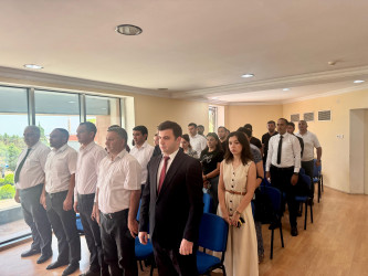 Azərbaycan Respublikasının Gənclər və İdman Nazirliyinin yaradılmasının 32-ci  ildönümünə həsr edilmiş “ Gənclər və İdman dövlət siyasətinin əsas prioritetidir” mövzusunda keçirilən tədbir haqqında