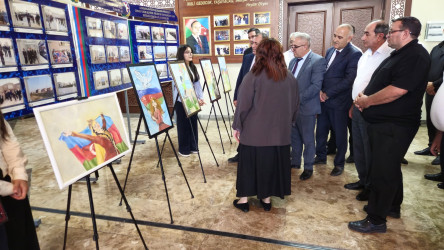 “Sülh aylığı” çərçivəsində  sərgisi