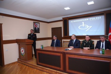 Kəlbəcər rayonunda Azərbaycan Polisinin yaradılmasının 107-ci ildönümü qeyd edilib.