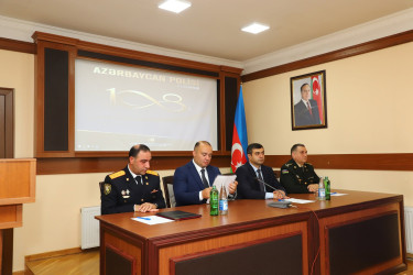 Kəlbəcər rayonunda Azərbaycan Polisinin yaradılmasının 108-ci ildönümü qeyd edilib.