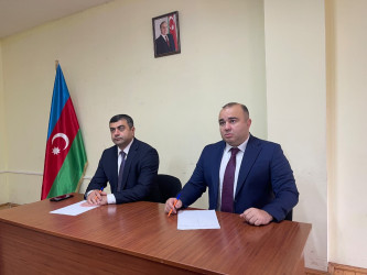 Kəlbəcər rayon İcra Hakimiyyətinin başçısı Azər Qocayev,Kəlbəcər rayon Prokuroru İlkin İsmayılov Daşkəsən rayonu, Quşçu kəndi, Quşçu kənd tam orta məktəbin inzibati binasında səyyar-görüş qəbulunu keçirib