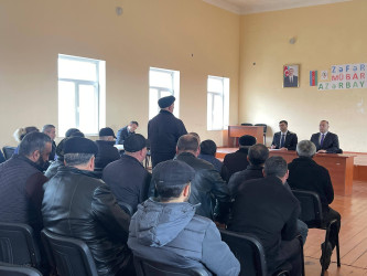Kəlbəcər rayon İcra Hakimiyyətinin başçısı Azər Qocayev, Kəlbəcər rayon Prokuroru İlkin İsmayılov Şəki rayonu, Çələbixan qəsəbəsi, Çələbixan qəsəbə Mədəniyyət evinin inzibati binasında həmin ərazidə yaşayan vətəndaşlar üçün səyyar-görüş qəbulunu keçirib.