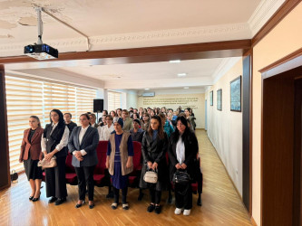 Məişət zorakılığı və onun qarşısının alınması yolları mövzusunda tədbir keçirilib.