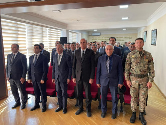 Kəlbəcər rayon İcra Hakimiyyətinin və Kəlbəcər rayon Ağsaqqallar şurasının birgə təşkilatçılığı ilə “8 noyabr-tarixi zəfər, milli qürür günümüzdür”mövzusunda tədbir keçirilib.