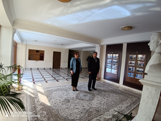 “Şəhərsalma və Memarlıq  ili”çərçivəsində 18 oktyabr-Müstəqilliyin Bərpası Gününə həsr olunmuş “Müstəqilliyimiz, əbədidir, daimidir,dönməzdir”mövzusunda tədbir keçirilib
