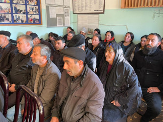 Kəlbəcər rayon İcra Hakimiyyətinin başçısı Azər Qocayev Göygöl rayonu Üçtəpə kəndində və ətraf ərazilərdə yaşayan vətəndaşlar üçün qəbul keçirib.