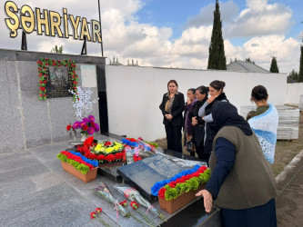 27 sentyabr “Anım Günü” ilə əlaqədar antiterror əməliyyatı  zamanı şəhid olmuş Mehtiyev Şəhriyar Mübariz oğlunun ailəsi və məzarı ziyarət edilib.