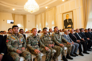 “Konstitusiya və Suverenlik ili”çərçivəsində “Şanlı Zəfərin qazanılmasında Heydər Əliyev siyasətinin rolu”  mövzusunda  Elmi-Praktiki Konfrans keçirilib.
