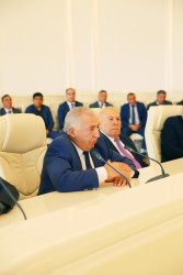 “Konstitusiya və Suverenlik ili”çərçivəsində  “Ümummilli Lider Heydər Əliyev müstəqil Azərbaycan Konstitusiyasının    müəllifidir”    mövzusunda   tədbir keçirlilib.