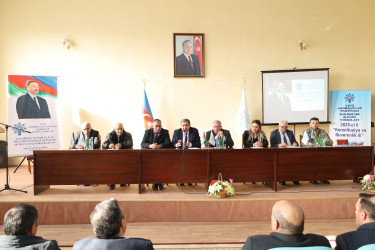 Yeni Azərbaycan Partiyası Kəlbəcər rayon təşkilatı tərəfindən 24 dekabr 2025-ci il tarixində “Zəfərdən suverenliyə: Prezident İlham Əliyevin quruculuq strategiyası” mövzusunda tədbir keçirilib.